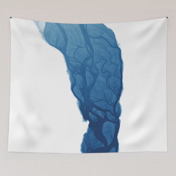 Item preview, Artsy River Map - Glomma, Koppang, Norway designed and sold by Henrik Gulliksen Schüller.