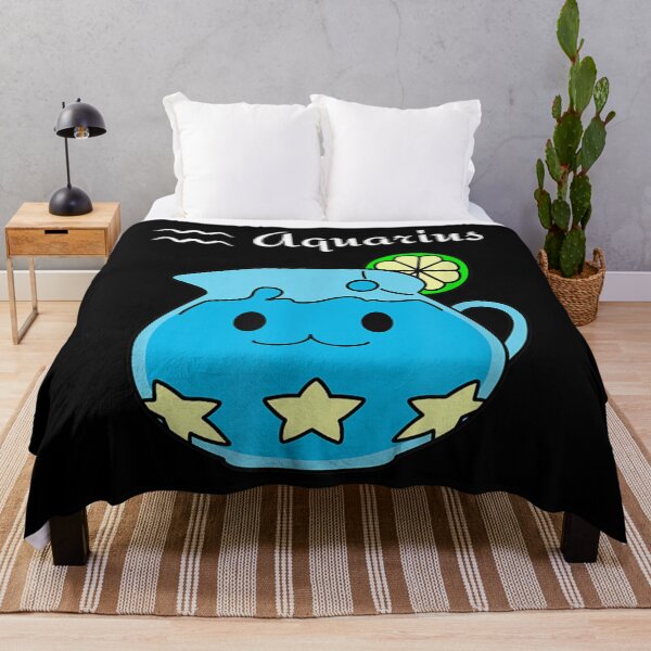 Item preview, Aquarius Horoscope Birthday Gift Anime Zodiac Astrology designed and sold by PauldroMartin.
