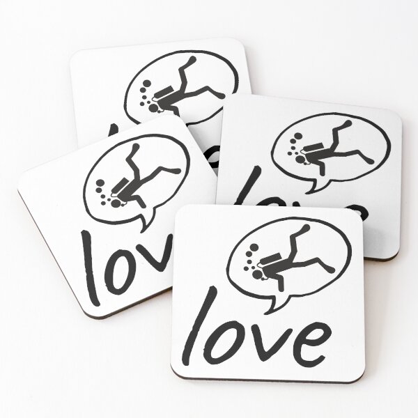 Item preview, Love: Scuba diving designed and sold by TheGreenGoat.