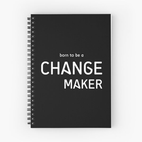 Item preview, Change Maker Typography Motivational Quote designed and sold by kerimeart.