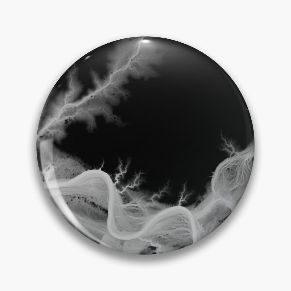 Item preview, Artsy River Map - Black Rock Desert, Nevada (Black&White) designed and sold by Henrik Gulliksen Schüller.