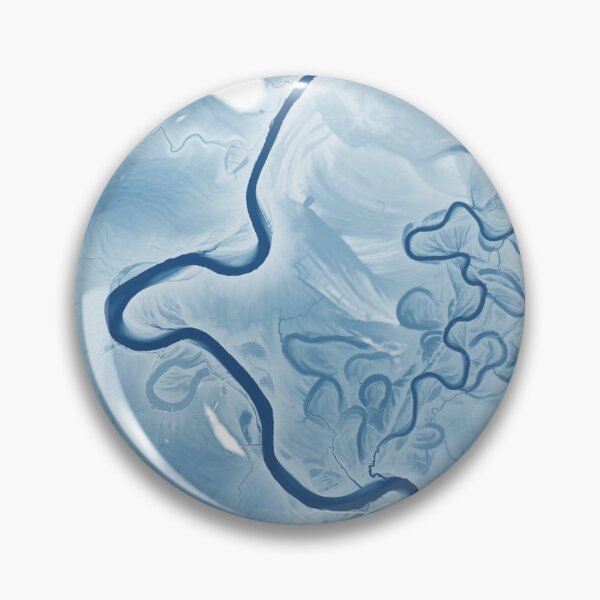 Item preview, Artsy River Map - Trinity River, Texas designed and sold by Henrik Gulliksen Schüller.