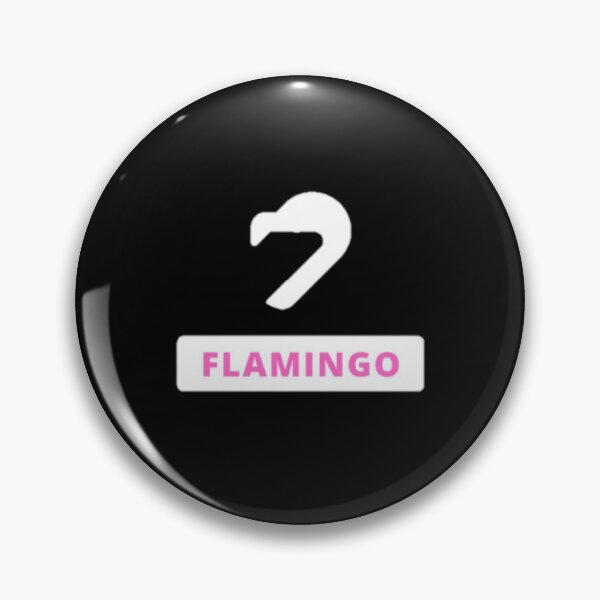 Item preview, Cryptocurrency: Flamingo Finance (FLM) white logo designed and sold by Bouzdesigns.