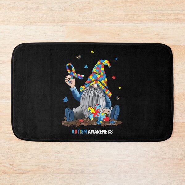 Item preview, Best Gnome Autism Warrior Disability Puzzle Awareness Ribbon designed and sold by tuanitus.