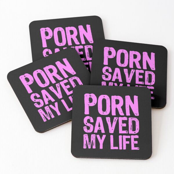 Item preview, Porn Saved My Life designed and sold by The "I Love Everything" Shop.