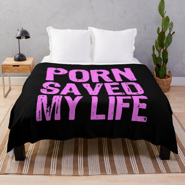 Item preview, Porn Saved My Life designed and sold by The "I Love Everything" Shop.