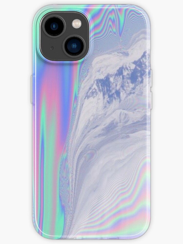 Funda de iPhone «Estuche de teléfono holográfico iridiscente de ttumblr |