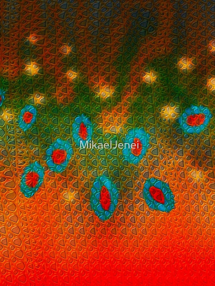 Imagen 4 de 4, Funda de iPhone con la obra Colores de la trucha de arroyo, diseñada y vendida por MikaelJenei.