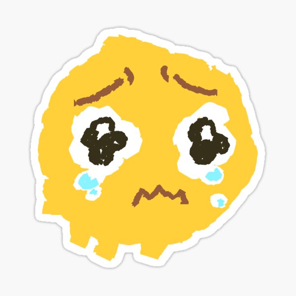 Cursed Crying Emoji - jasperdraws - Folioscope