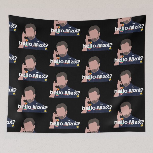Item preview, Christian Horner - hello Max? (white) designed and sold by lievitodibirra.
