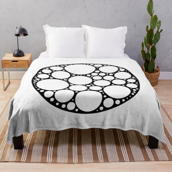 Item preview, Circles Polka Dot Moon Modern Minimal Design designed and sold by kerimeart.