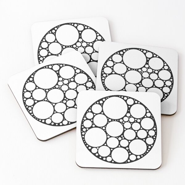 Item preview, Circles Polka Dot Moon Modern Minimal Design designed and sold by kerimeart.