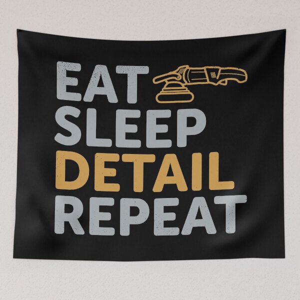 Item preview, Eat, sleep, detail, repeat designed and sold by Eenig.