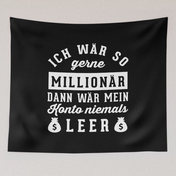 Item preview, I loved being a millionaire then my account was never empty designed and sold by Tobias Langner.