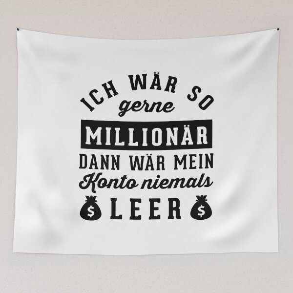 Item preview, I loved being a millionaire then my account was never empty white designed and sold by Tobias Langner.