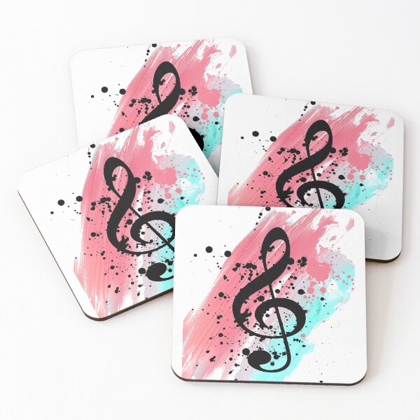 Item preview, Keytone colorful art - rainbow music designed and sold by fabioesposito66.