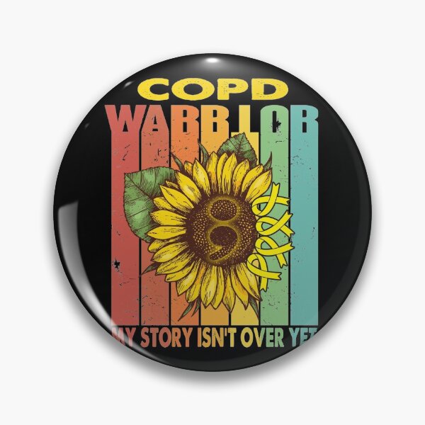 Item preview, COPD Warrior My Story Isn't Over Yet designed and sold by RidnerStore.