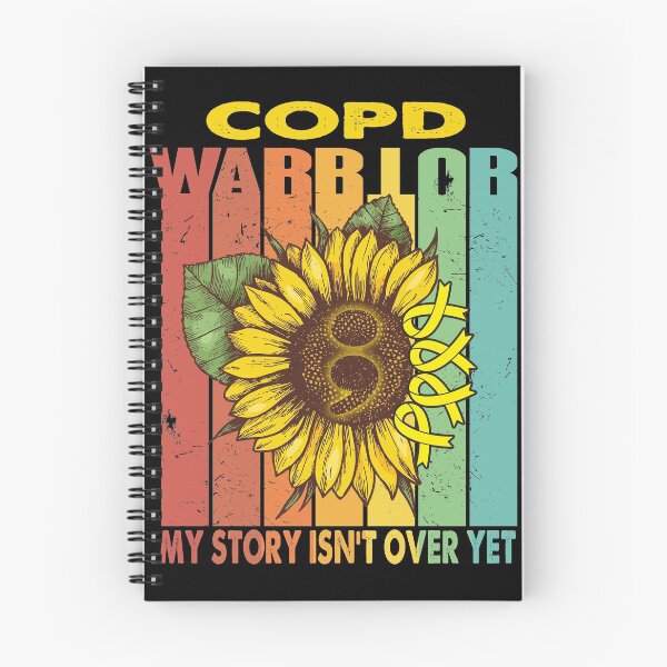 Item preview, COPD Warrior My Story Isn't Over Yet designed and sold by RidnerStore.