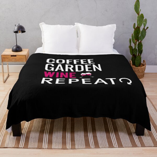 Item preview, Coffee garden wine repeat designed and sold by Wideworld.