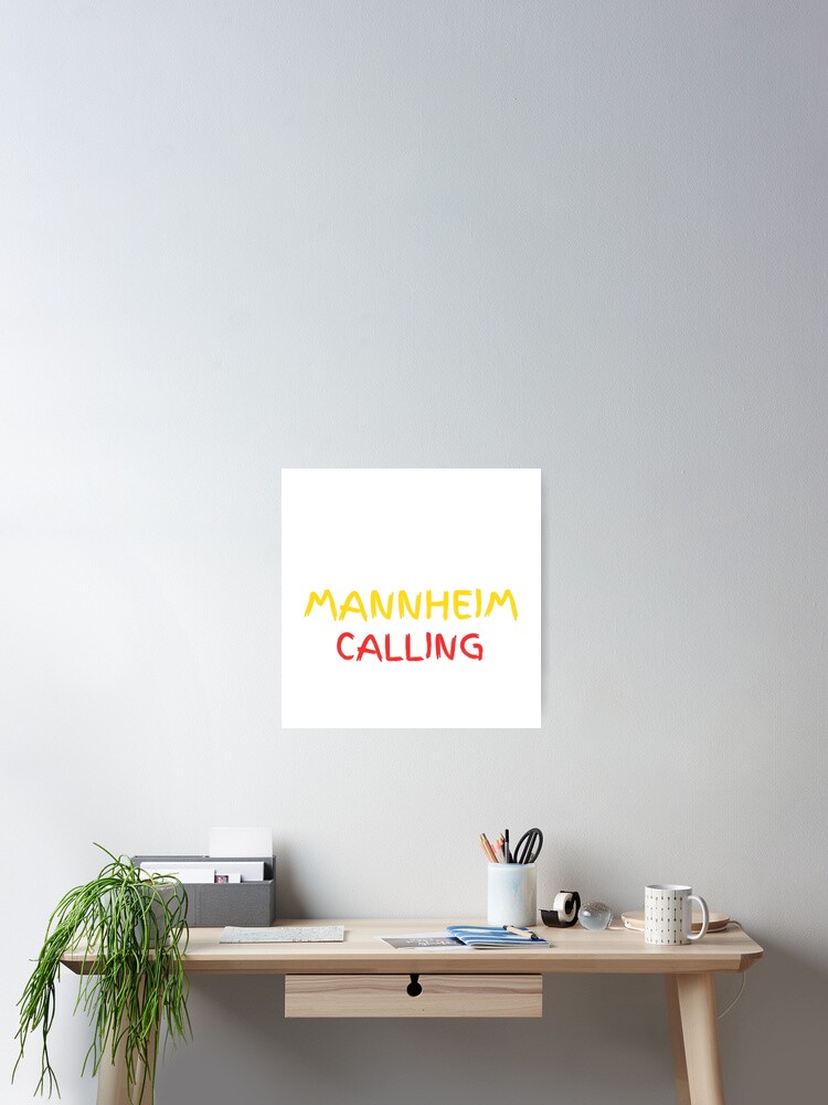 Thumbnail 2 of 3, Poster, Mannheim design designed and sold by Stylehigh.