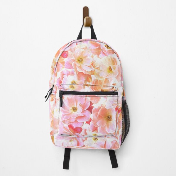 Item preview, Abstracted Full Blown Roses in Candy Pink and Cream designed and sold by micklyn.