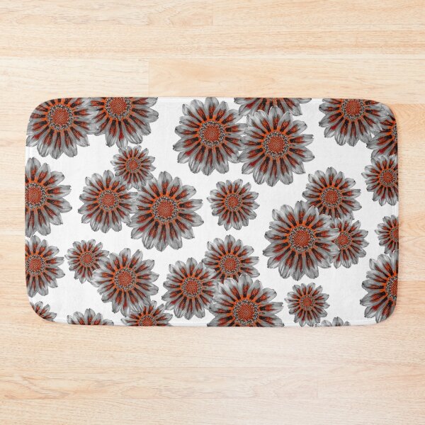 Item preview, Orange Flowers pattern designed and sold by cizito.