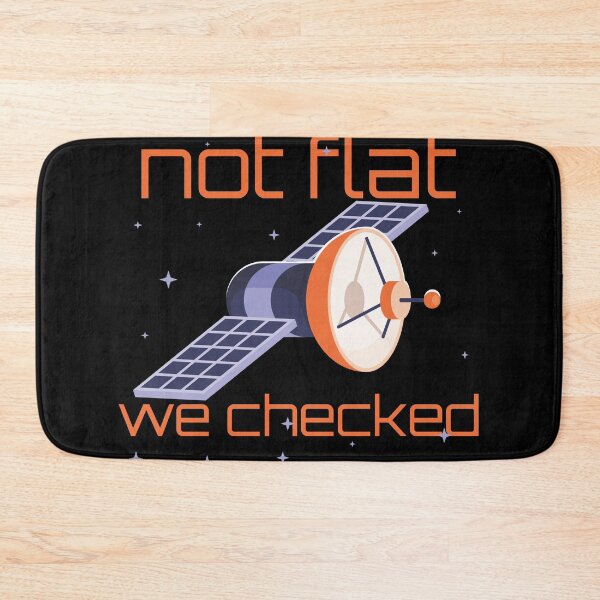 Item preview, Not Flat We Checked designed and sold by SHOPBLOB.