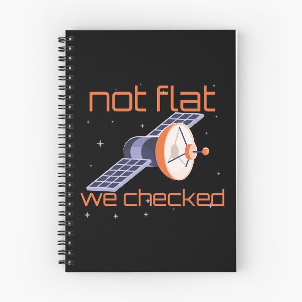 Item preview, Not Flat We Checked designed and sold by SHOPBLOB.