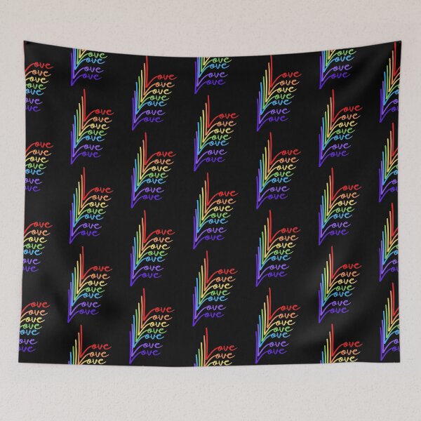 Item preview, Love Rainbow Words designed and sold by OceansSupply.