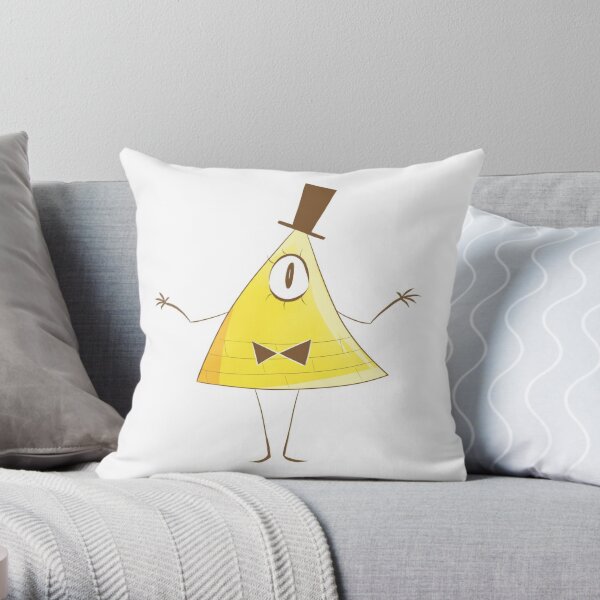 bill cipher spongebob pillow