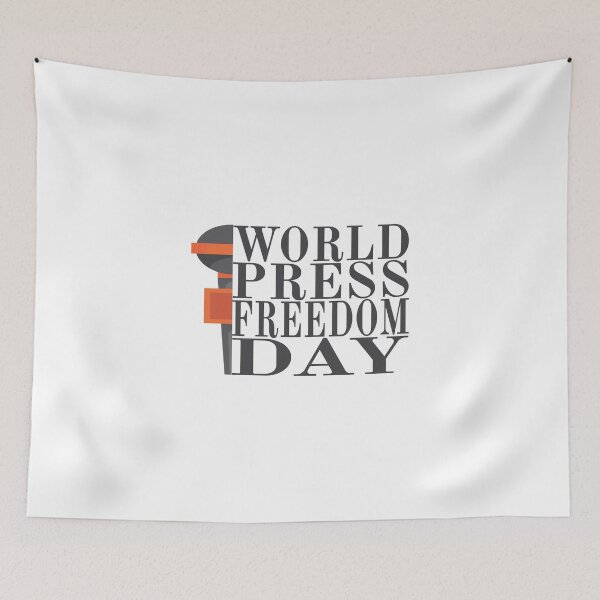 Item preview, World Press Freedom Day designed and sold by SHOPBLOB.