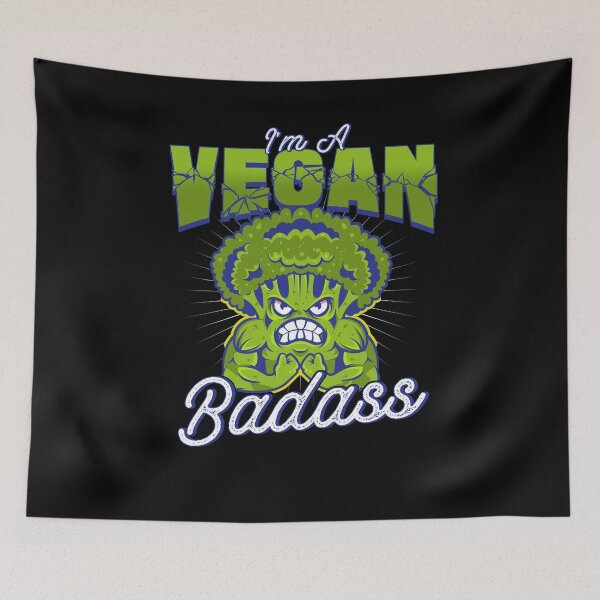 Item preview, I'm A Vegan Badass designed and sold by BLake77777.