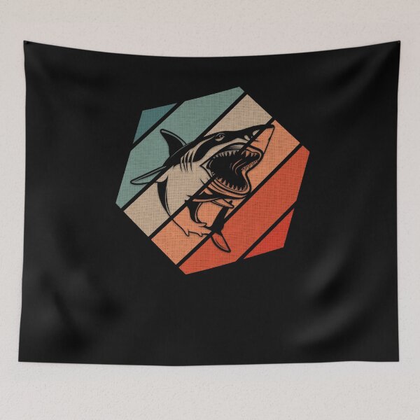 Item preview, Vintage Retro Shark designed and sold by BLake77777.