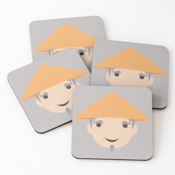 Item preview, Shaolin Master Head Cartoon designed and sold by TasAlex.