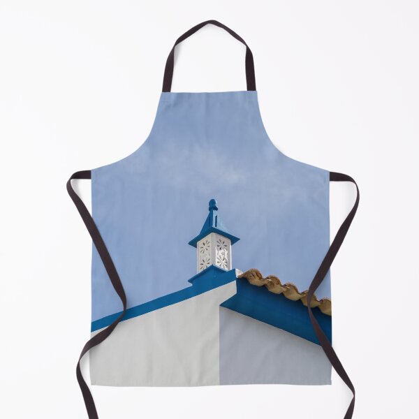 Item preview, Quintessential Algarvian - Cool Fretted Crown Chimney and Cobalt Blue Roofline Accents designed and sold by Georgia Mizuleva.