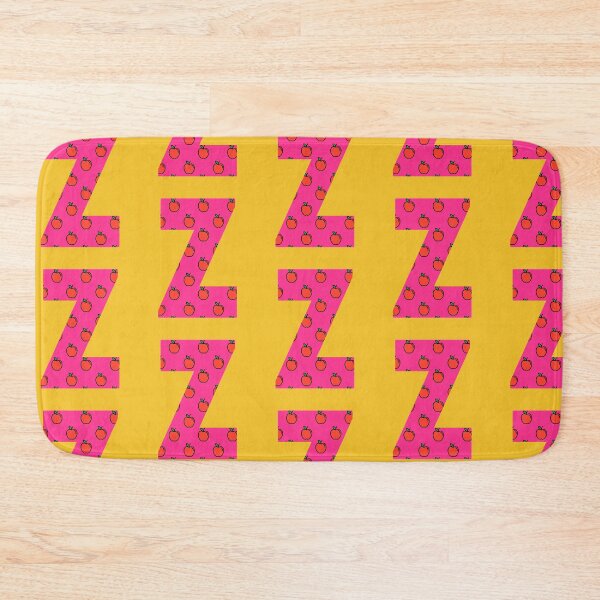 Item preview, Letter Z in pink color with apple pattern designed and sold by VrajStudio.