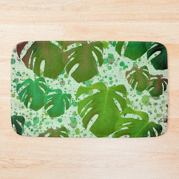 Item preview, Monstera Leaves Jungle designed and sold by PoppyPod.