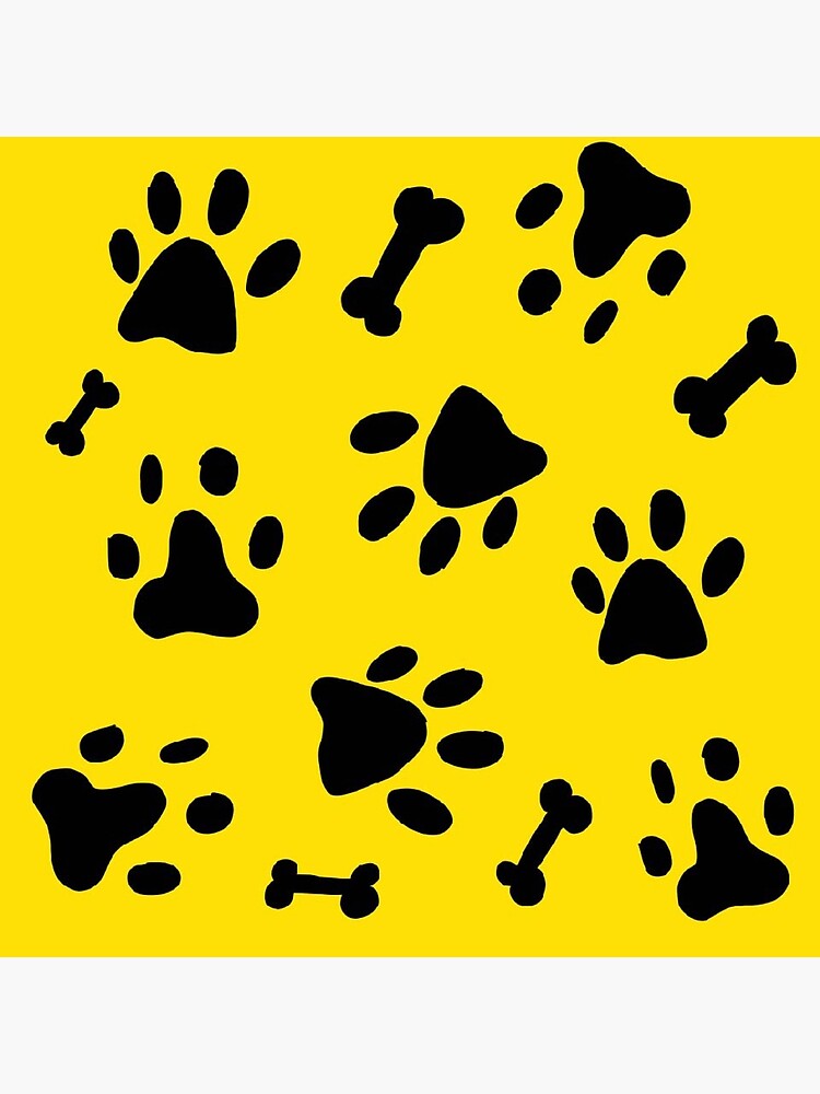 Lámina metálica «dálmata, dálmata, manchas negras sobre un fondo de