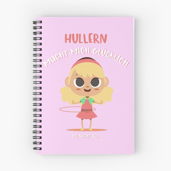 Item preview, Hullern makes me happy - you're not so ... Funny hula hoop fitness design designed and sold by emmjott.