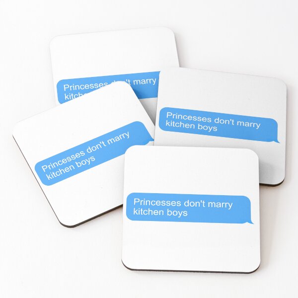 Item preview, "Princesses don't marry kitchen boys" designed and sold by reembakes.