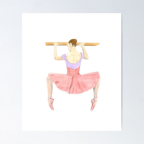 Item preview, Ballerina at The Barre designed and sold by balletart.