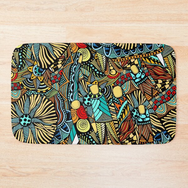 Item preview, Colourful ethnic design designed and sold by Arinom.