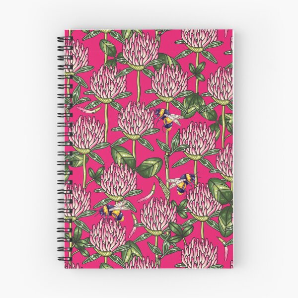 Item preview, Red clover pattern designed and sold by smalldrawing.