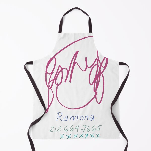 Item preview, Ramona Drawing And Phone Number Hair Colours designed and sold by TheRagingArden.