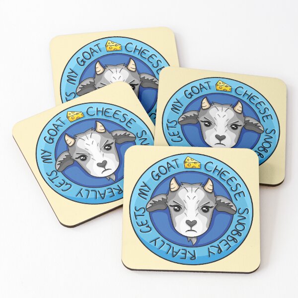 Item preview, Cheese Snobbery Really Gets My Goat - Grumpy designed and sold by Layla's Lens & Pens.