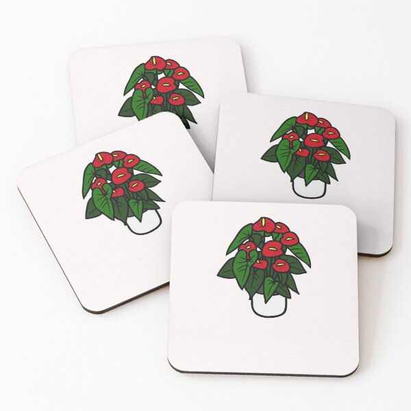 Item preview, POTTED ANTHURIUM designed and sold by Floralsharry.