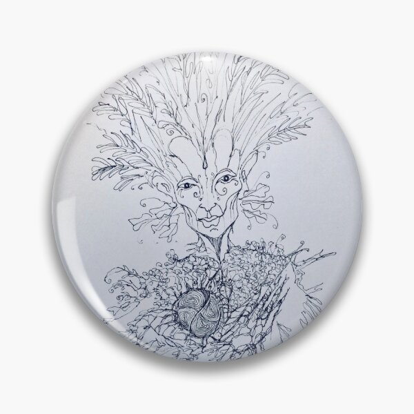 Item preview, Tree woman continuous line drawing designed and sold by lolliesonsunday.