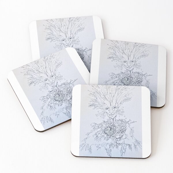 Item preview, Tree woman continuous line drawing designed and sold by lolliesonsunday.