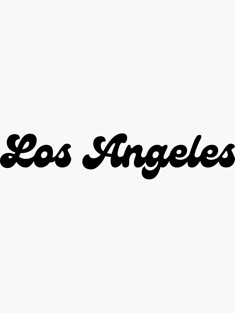 Los Angel#soft Kings Sticker for Sale by lizzywho