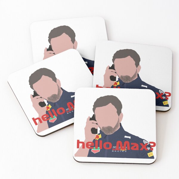 Item preview, Christian Horner - hello Max? (red) designed and sold by lievitodibirra.